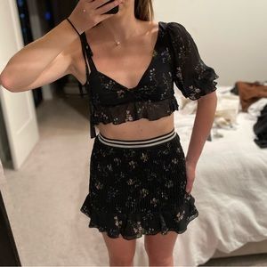 For love & lemons skirt set